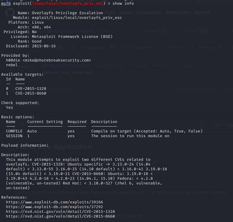 Overlayfs Privilege Escalation