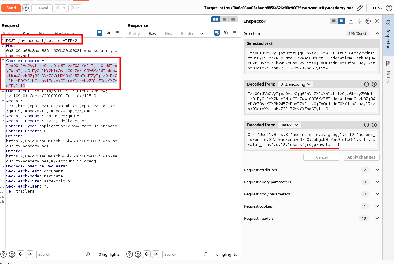 Insecure deserialization