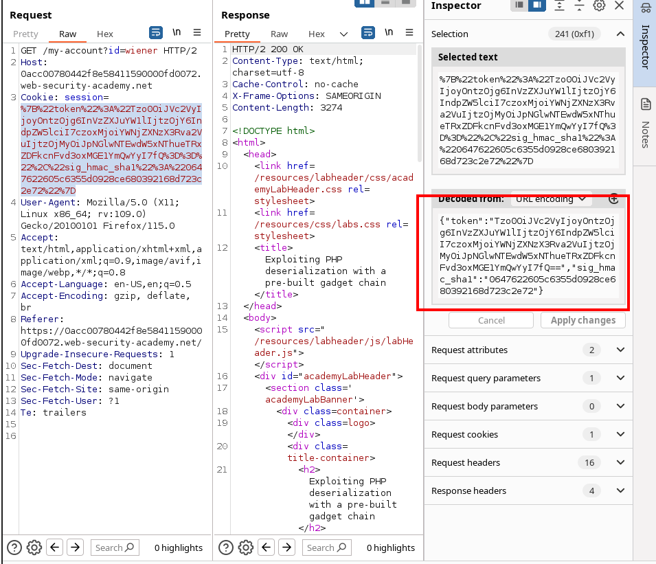 Insecure deserialization