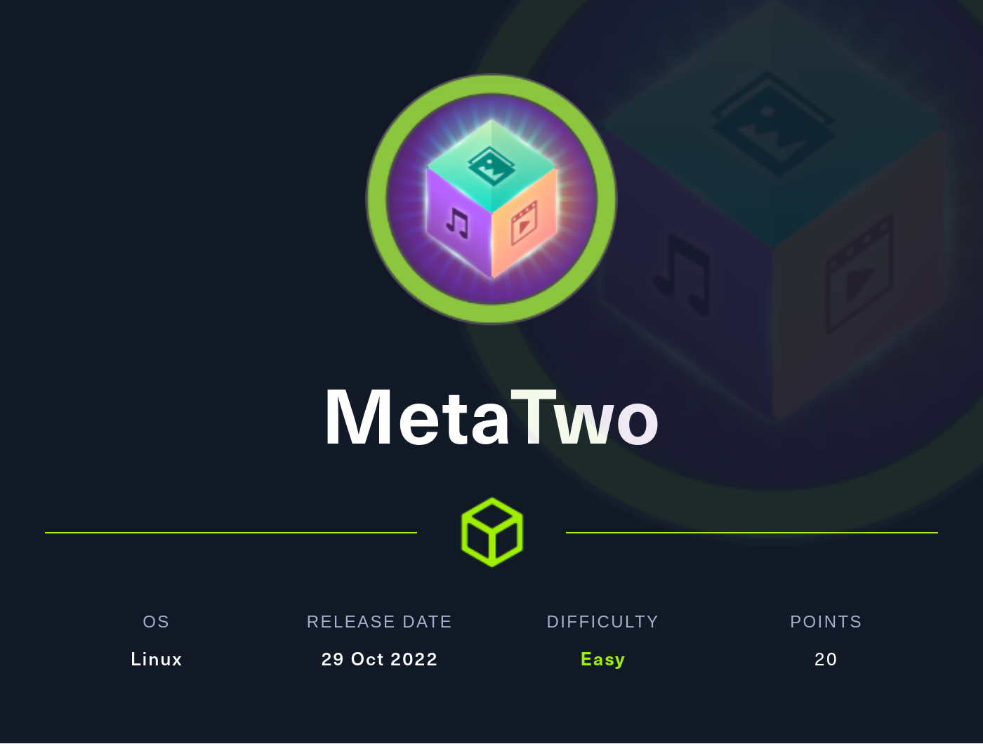 Metatwo Machine Banner